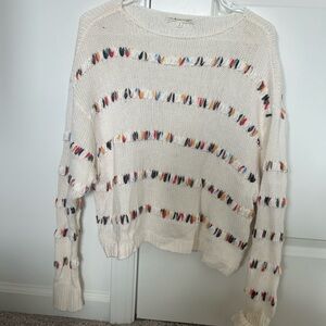 Colorful Knit Women's Sweater